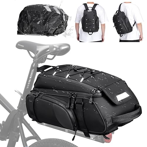 RAINSMORE Bags for Bicycle Rear Rack