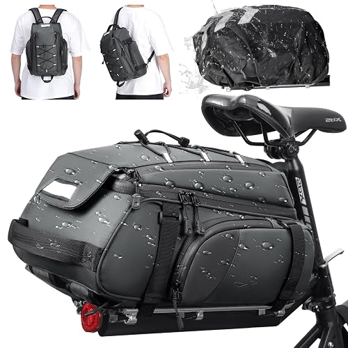 RAINSMORE Bags for Bicycle Rear Rack