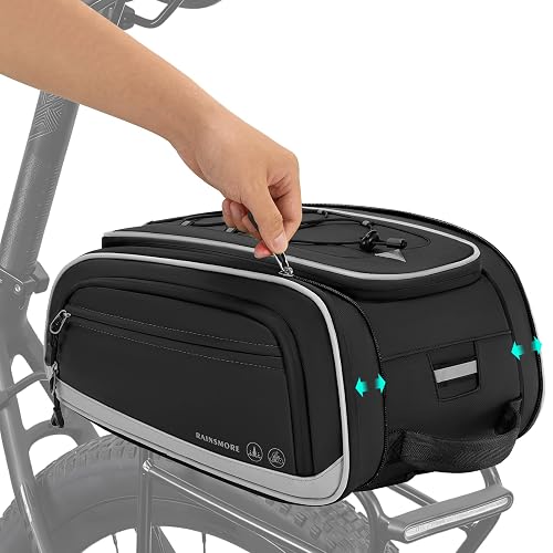 RAINSMORE Bags for Bicycle Rear Rack