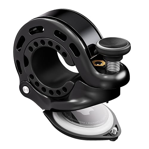 RAVEMEN Q2 Bike Bell Compatible with AirTag