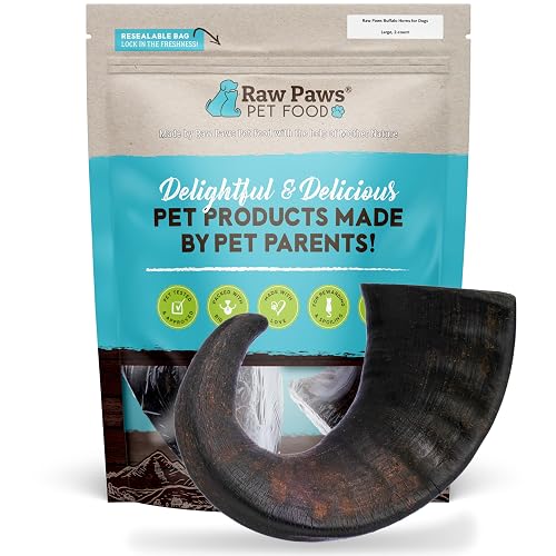 Raw Paws Water Buffalo Horns for Dogs
