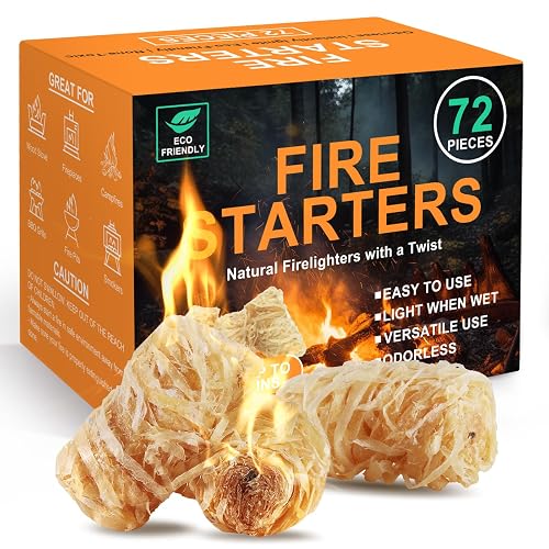 Realcook Natural Fire Starter for Campfires: All
