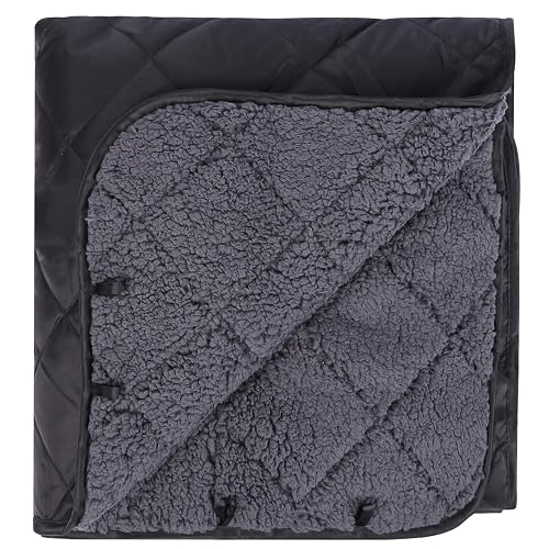 REDCAMP Large Camping Blanket with Sherpa Lining