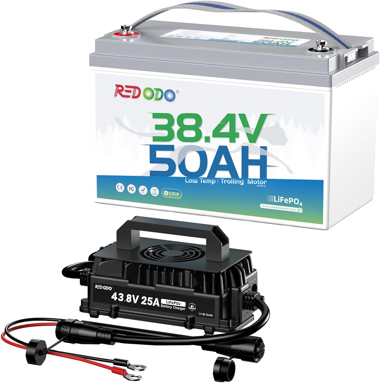 Redodo Trolling Motor Lithium Battery and