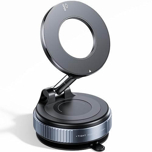 REOKILY Upgraded Vacuum Magnetic Car Phone Holder