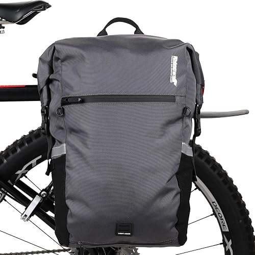 Rhinowalk Bag Waterproof Pannier Bag Convertible