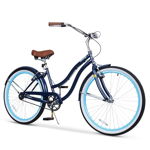 RideOrigin Beach Cruiser Bike for Women and