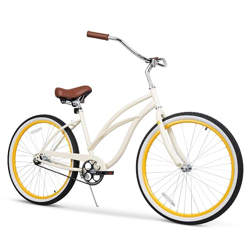 RideOrigin Beach Cruiser Bike for Women and