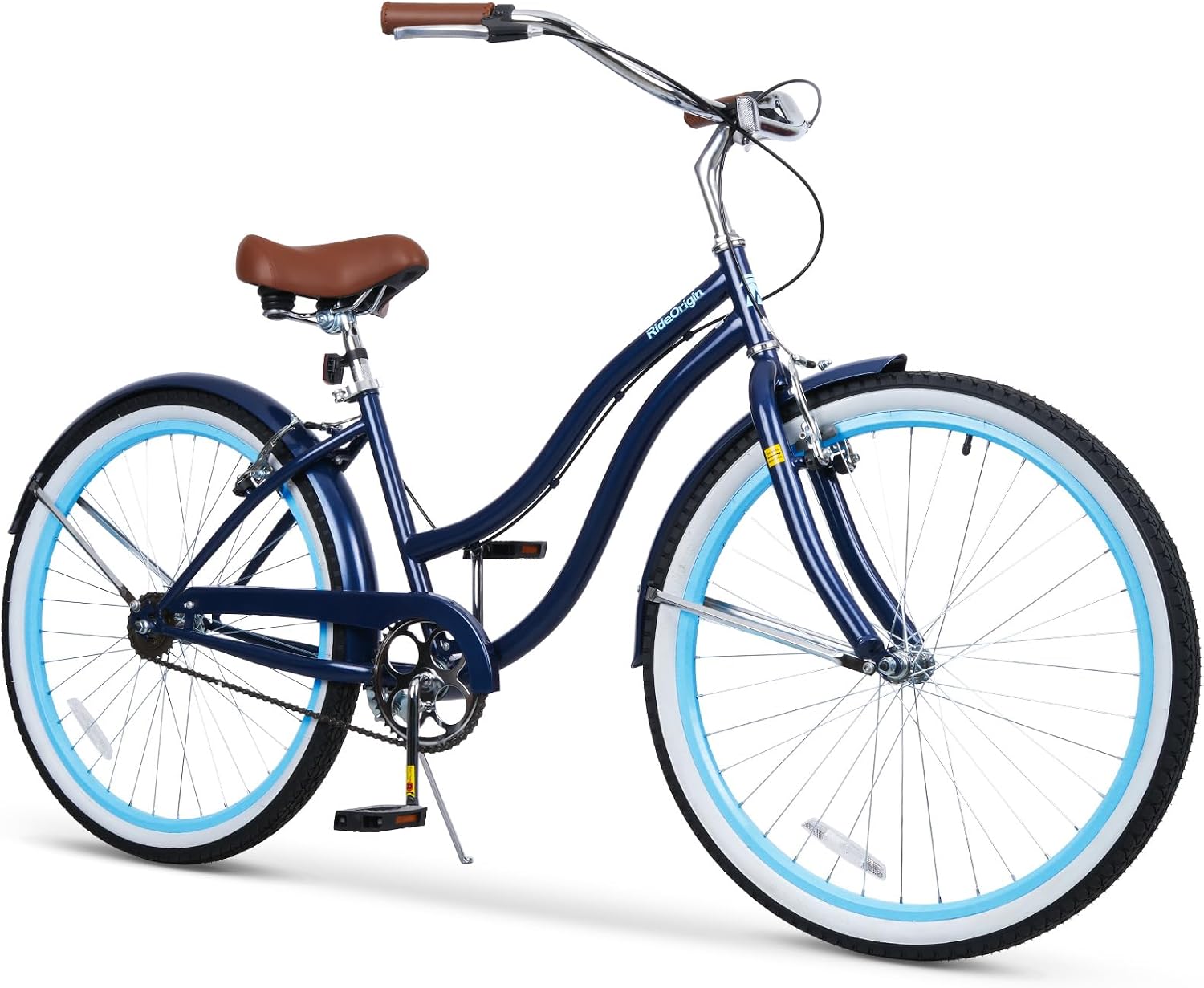 RideOrigin Cruiser Bicycle Suspension Comfortable Adult