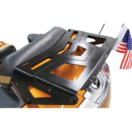 Rivco Products Black Expandable Trunk-Mounted Luggage Rack