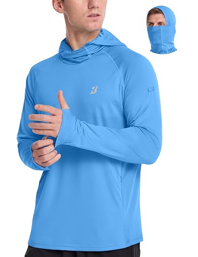 Roadbox Mens UPF 50+ Sun Protection Hoodie