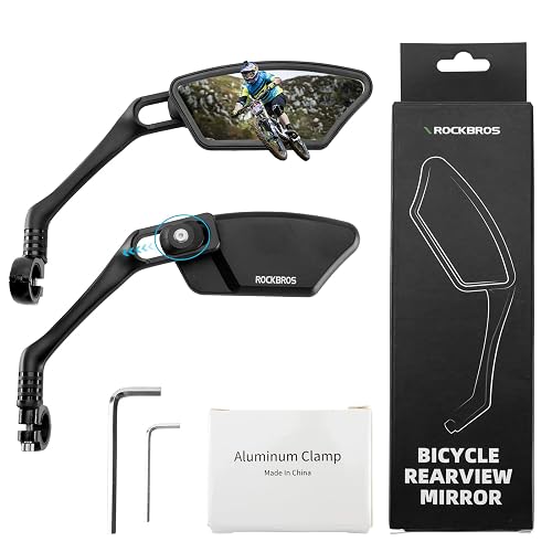 ROCKBROS Mirrors for Handlebars HD Blast-Resistant