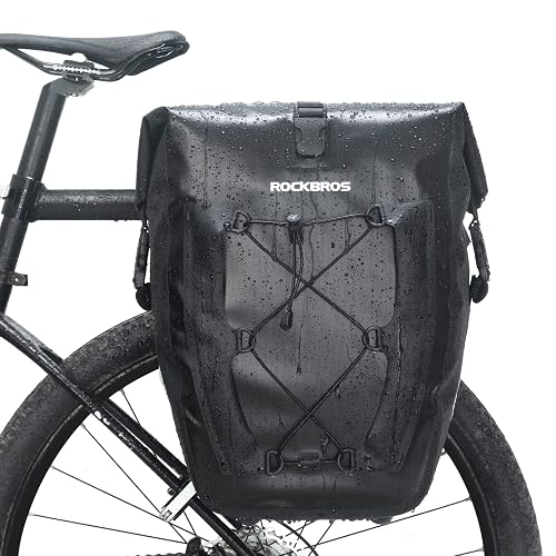 ROCKBROS Panniers Waterproof Max 30L Capacity