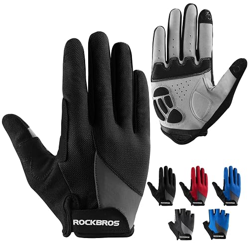 ROCKBROS Cycling Gloves for Men Women -