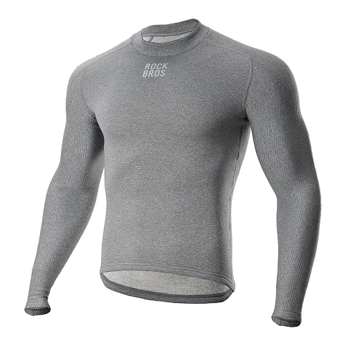 ROCKBROS Cycling Thermal Long Sleeve Shirts Men's