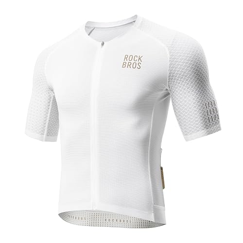 ROCKBROS Men's Cycling Jersey Short Sleeve Road