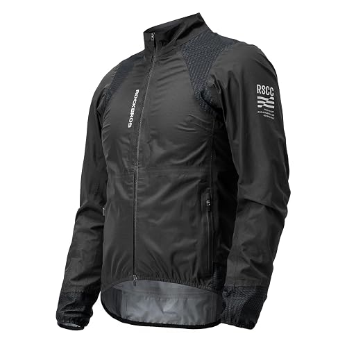 ROCKBROS Men's Cycling Rain Jacket Waterproof Running