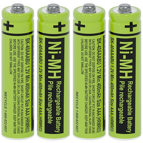 RocketBus 4 BK-40AAABU 1. 400mAh Ni-MH Rechargeable