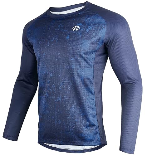 ROTTO Mens Long Sleeve Mountain Bike Jersey