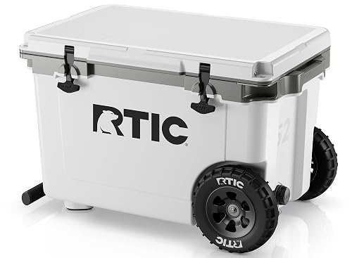 RTIC 52 Quart Ultra-Light Wheeled Hard Cooler