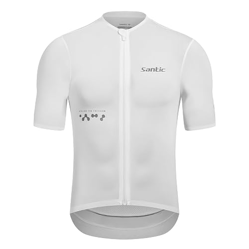 Santic Men's Cycling Jersey Short Sleeve Tops