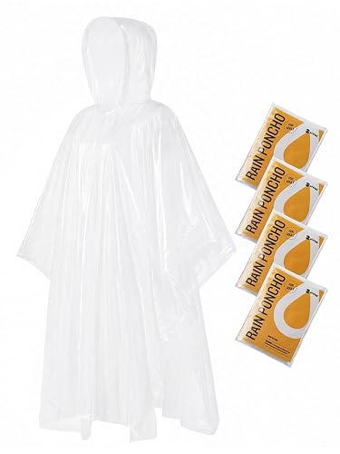 SaphiRose Disposable Rain Ponchos