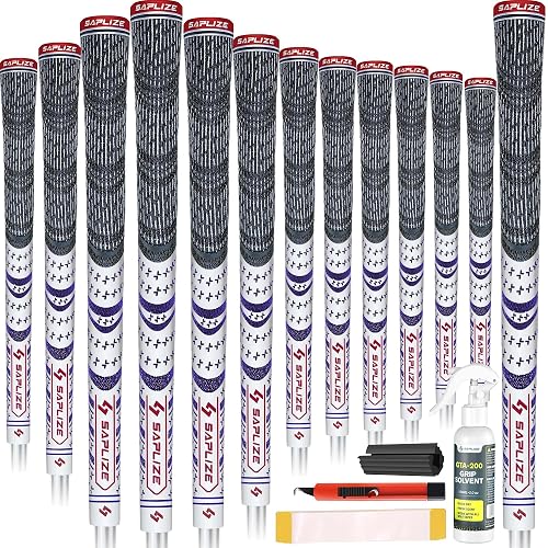 SAPLIZE Cross Cord Golf Grips Set of