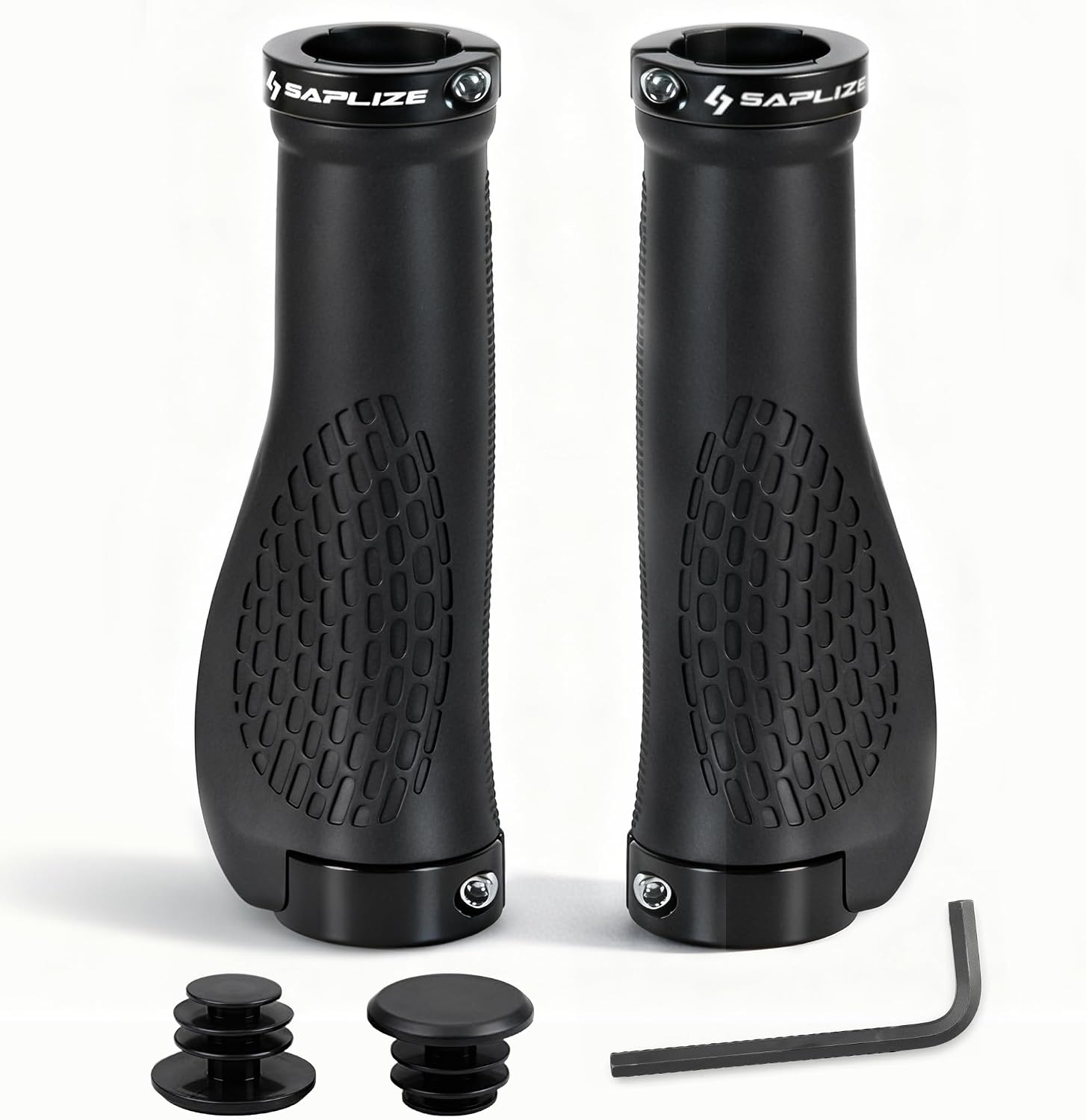 SAPLIZE Ergonomic Handlebar Aluminum Mountain Grips