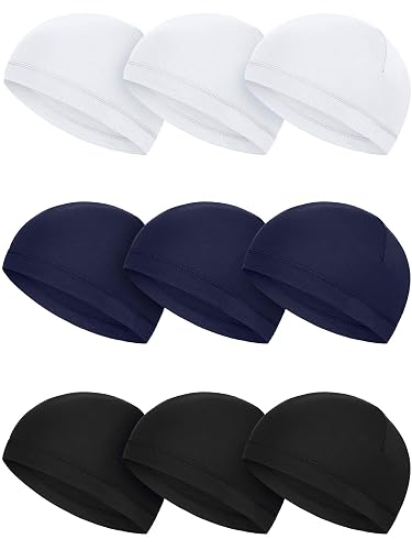 SATINIOR 9 Pieces Cooling Skull Caps Helmet