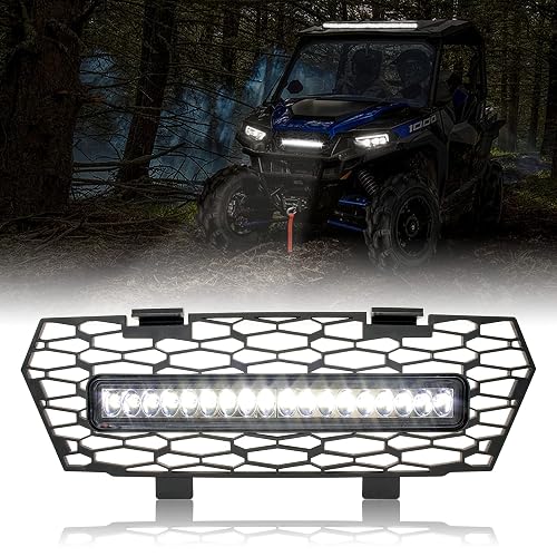 SAUTVS Mesh Grille with LED Spotlight for