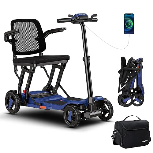 SCOOTNGO Voyager Lightweight Mobility Scooter for Seniors