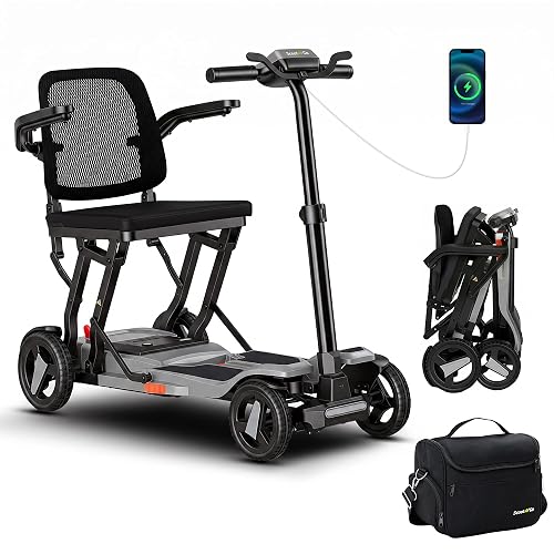 SCOOTNGO Voyager Lightweight Mobility Scooter for Seniors