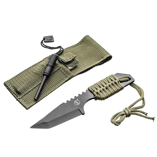 SE Tanto Knife with Firestarter -