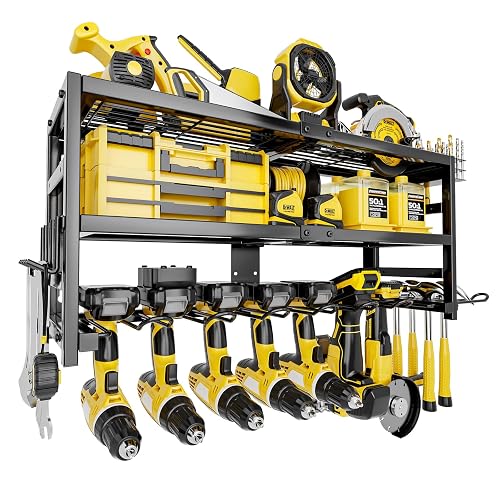 SEENWUUN Power Tool Organizer Wall Mount Heavy