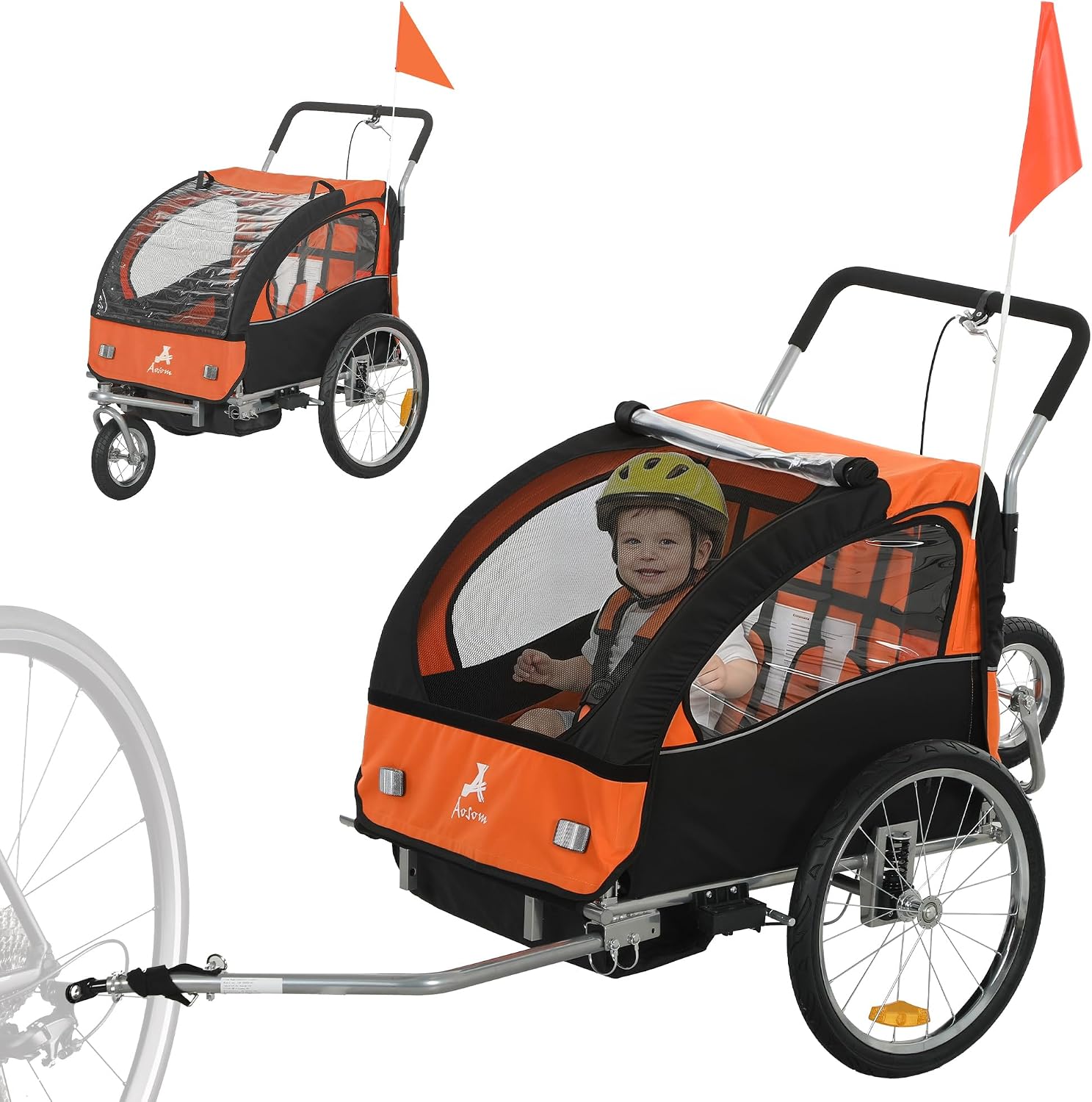 Sepnine Kids Bike Trailer
