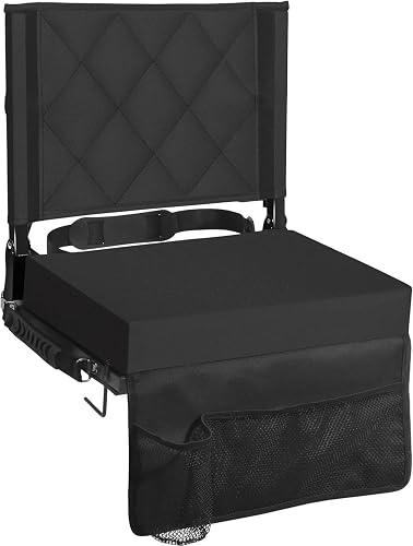 Sheenive Stadium Seats for Bleachers with Back