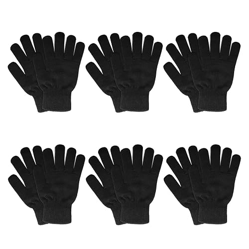 SILEDGN 6 Pairs Winter Gloves for Women