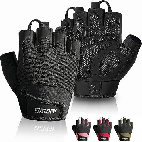 SIMARI Breathable Workout Gloves with Cushion