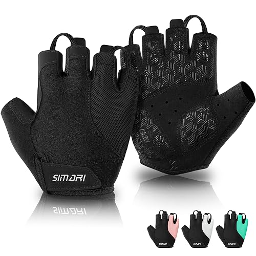 SIMARI Gel Pad Cycling Gloves with