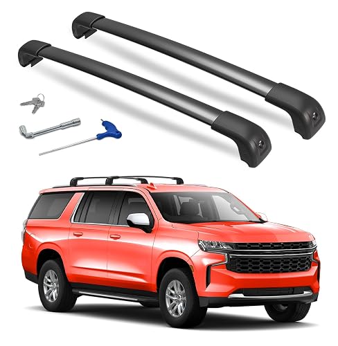 Soruci 330lbs Lockable Roof Rack Cross Bars