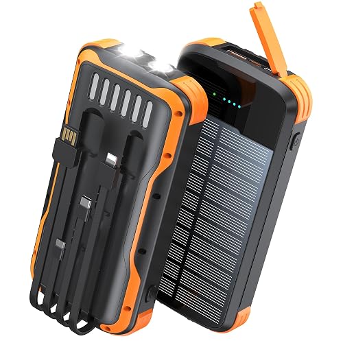 SOXONO Solar Charger Power Bank