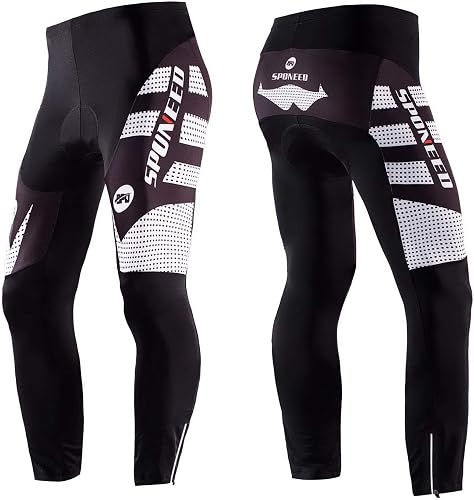 sponeed Men's Bicycle Pants 4D Padded Road