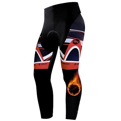 sponeed Men's Bicycle Pants 4D Padded Road