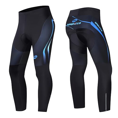 sponeed Men's Bicycle Pants 4D Padded Road