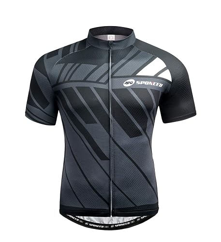 sponeed Men's Cycling Jerseys Tops Biking Shirts