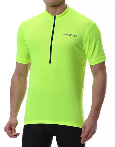 Spotti Men's Cycling Bike Jersey Short Sleeve
