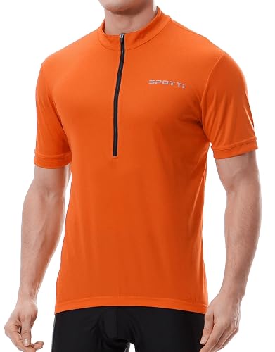 Spotti Men's Cycling Bike Jersey Short Sleeve