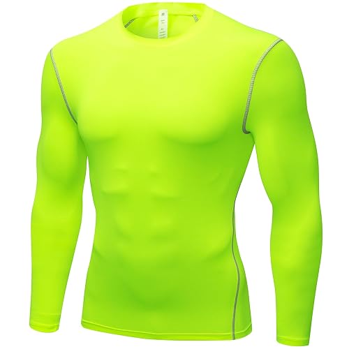 SPVISE Men's Athletic Compression Shirts Long Sleeve