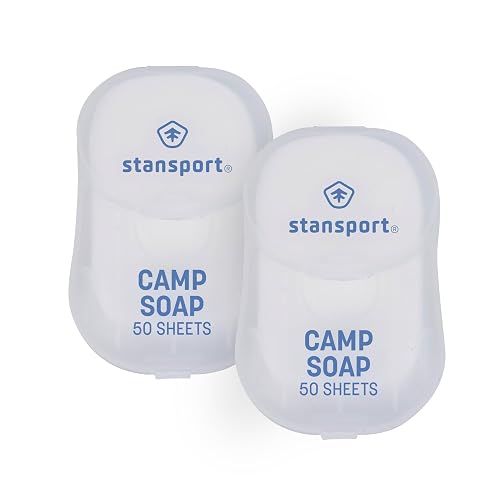 Stansport Camp Soap Sheets- 50 Counts