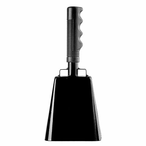 Steel Cow Bell with Handle Cowbells